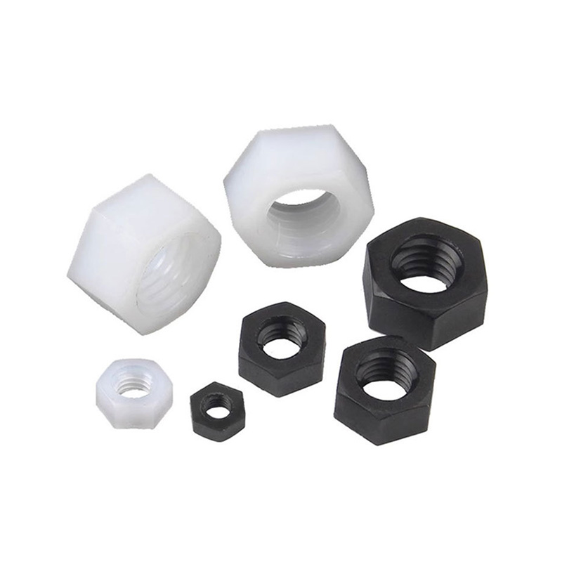 Accesorios eléctricos de nailon tuerca