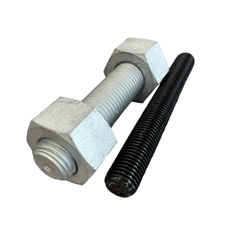 Barra roscada completa galvanizada/negra del grado 8,8 del acero de carbono M16×300 Barra roscada completa galvanizada/negra del grado 8,8 del acero de carbono M16×300