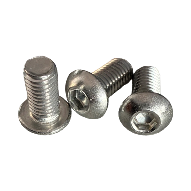 Tornillos de botón negros de acero al carbono M3*40 grado 8,8