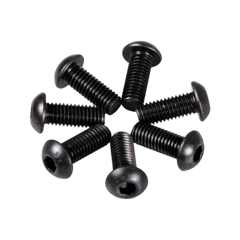 Tornillos de botón recubiertos de fosfato negro de acero de aleación M6*100