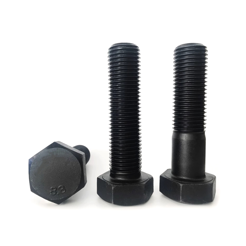 Pernos externos del óxido negro del tornillo de cabeza hexagonal del acero de aleación M10*100