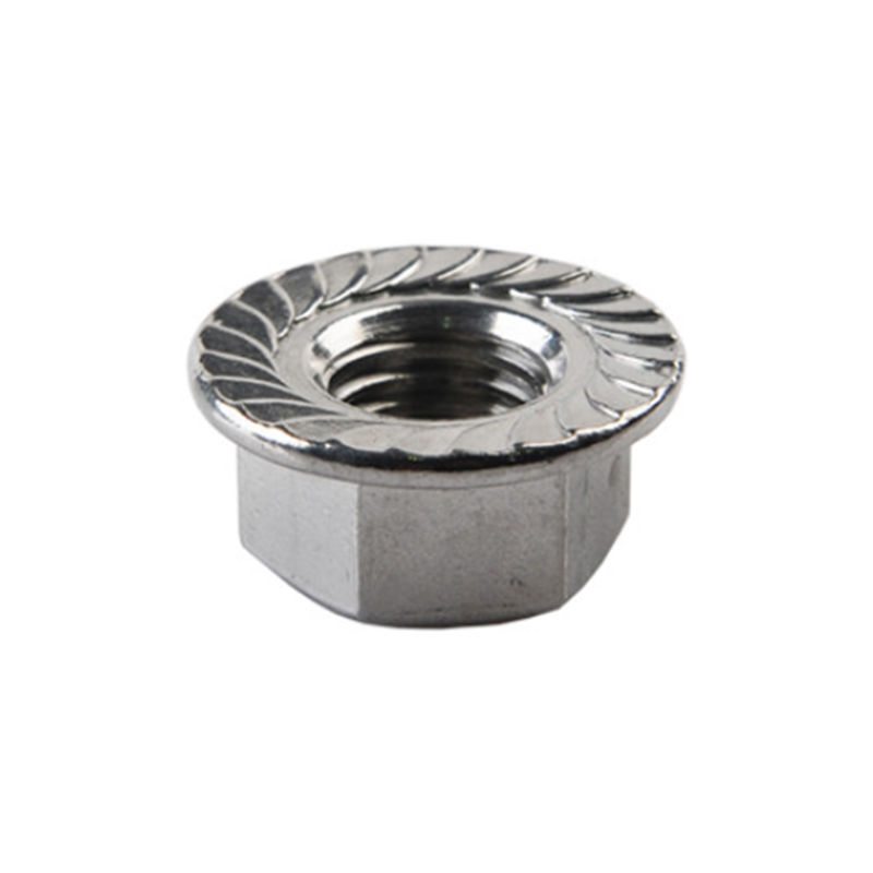 Tuercas antideslizantes con brida hexagonal DIN6923 M4