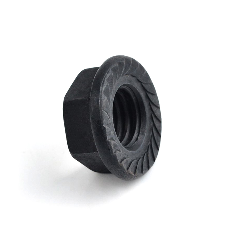 Tuercas antideslizantes con brida hexagonal galvanizada M16-1.5