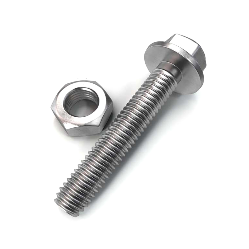Perno de brida hexagonal de acero inoxidable 304 DIN 6921 Perno de brida hexagonal de acero inoxidable 304 DIN 6921