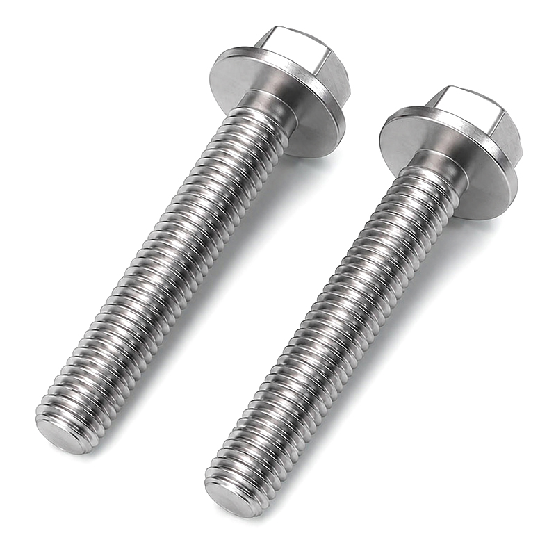 Perno de brida hexagonal de acero inoxidable 304 DIN 6921