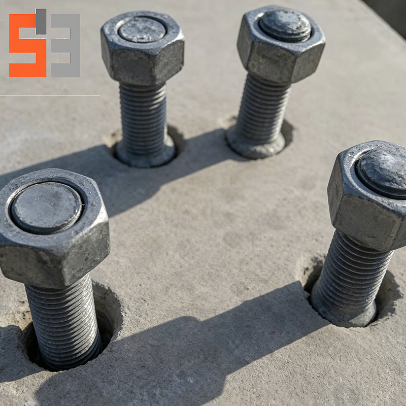 Tuercas hexagonales pesadas negras ASTM A194 B7