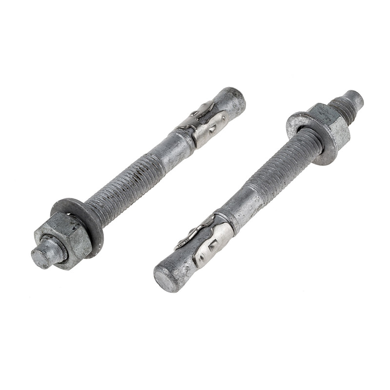 Perno de anclaje galvanizado en caliente de acero al carbono ASTM F1554 Perno de anclaje galvanizado en caliente de acero al carbono ASTM F1554
