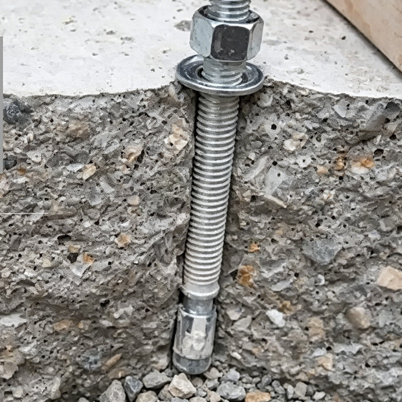 Perno de anclaje galvanizado en caliente de acero al carbono ASTM F1554 Perno de anclaje galvanizado en caliente de acero al carbono ASTM F1554