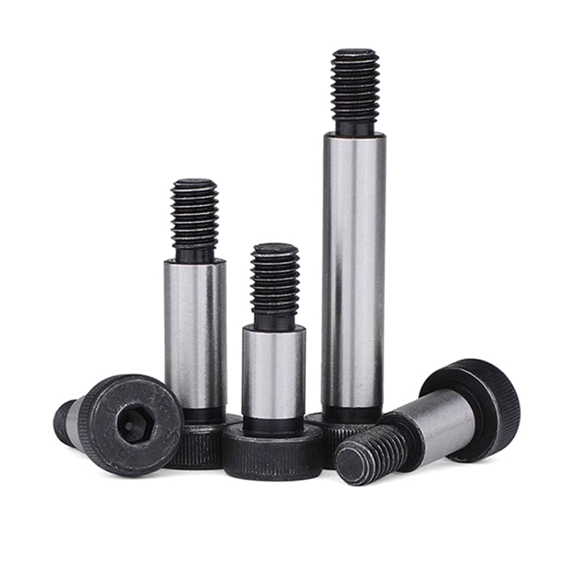 Tornillo de hombro pequeño de óxido negro de acero de aleación M2.5-M8 ISO 7379
