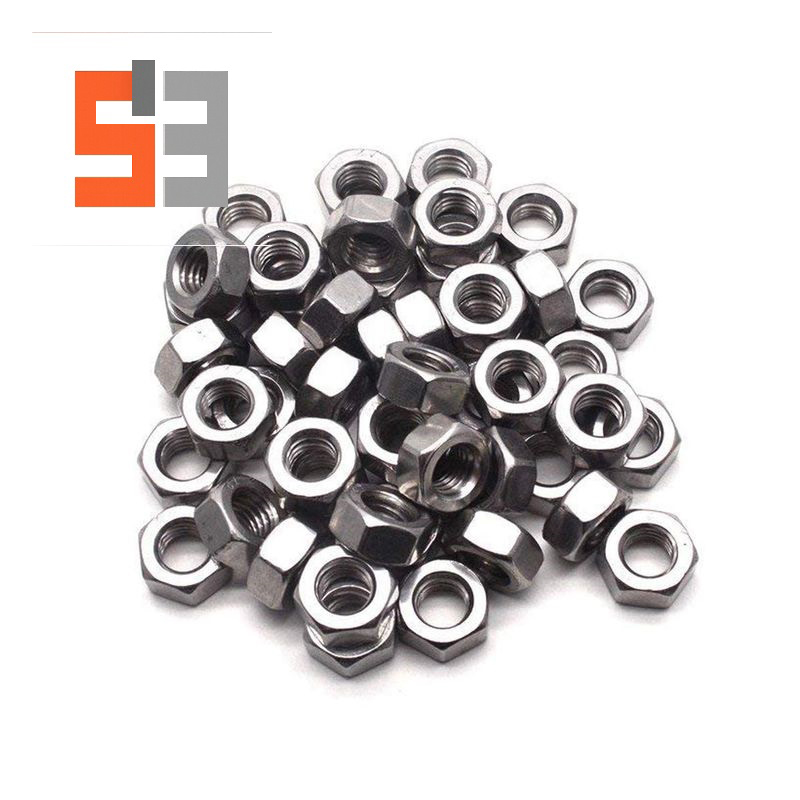 Tuercas hexagonales pesadas galvanizadas en caliente negras