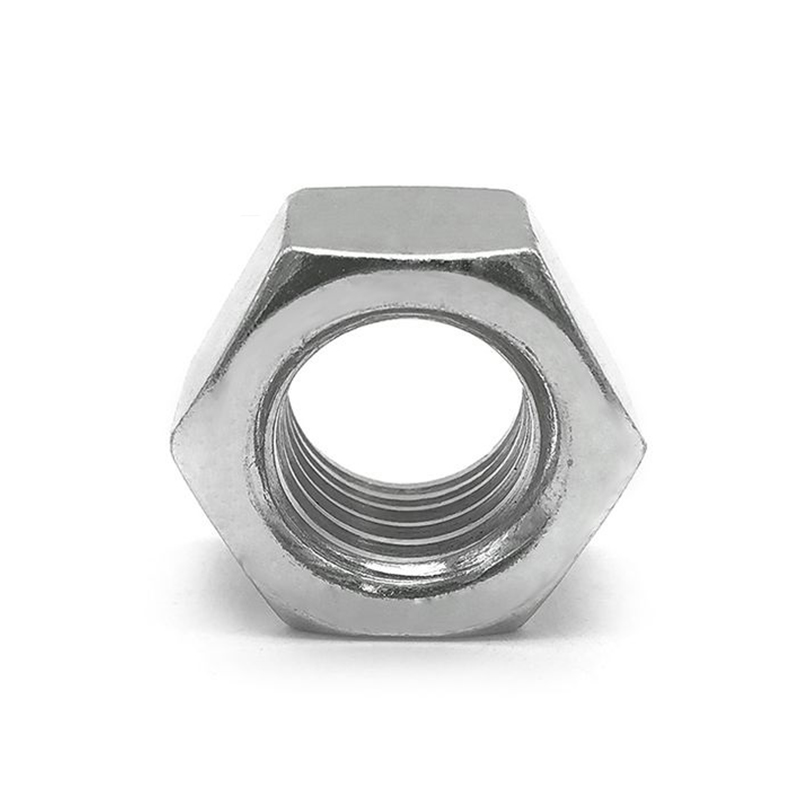 Tuercas hexagonales pesadas galvanizadas en caliente negras