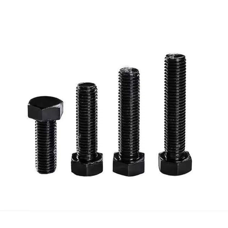 Perno hexagonal de rosca completa de óxido negro SS304 A2-70 DIN 933