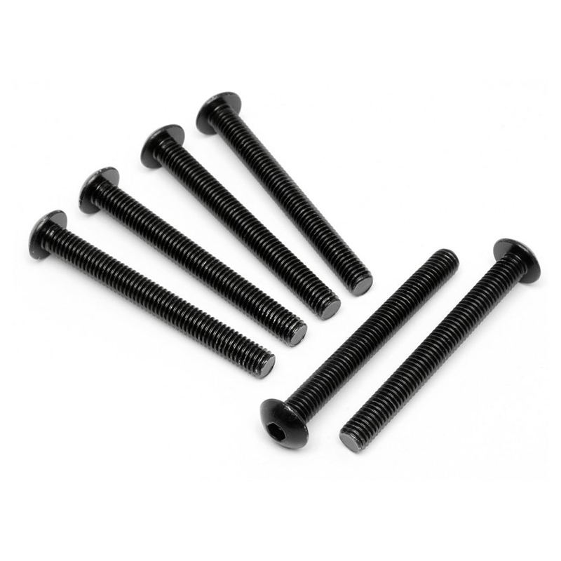Perno de cabeza de botón hexalobular de acero al carbono galvanizado Perno de cabeza de botón hexalobular de acero al carbono galvanizado