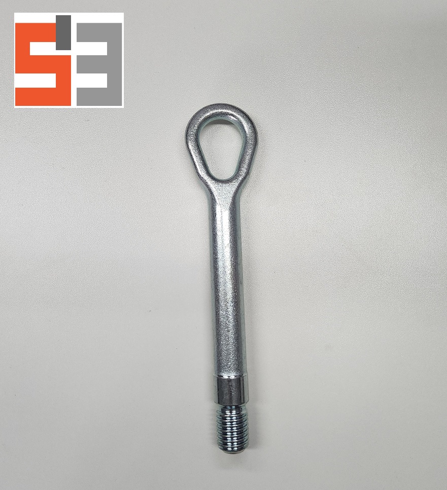 Perno de argolla de remolque de alta resistencia, gancho de remolque de automóvil, accesorio de remolque de emergencia a bordo del vehículo