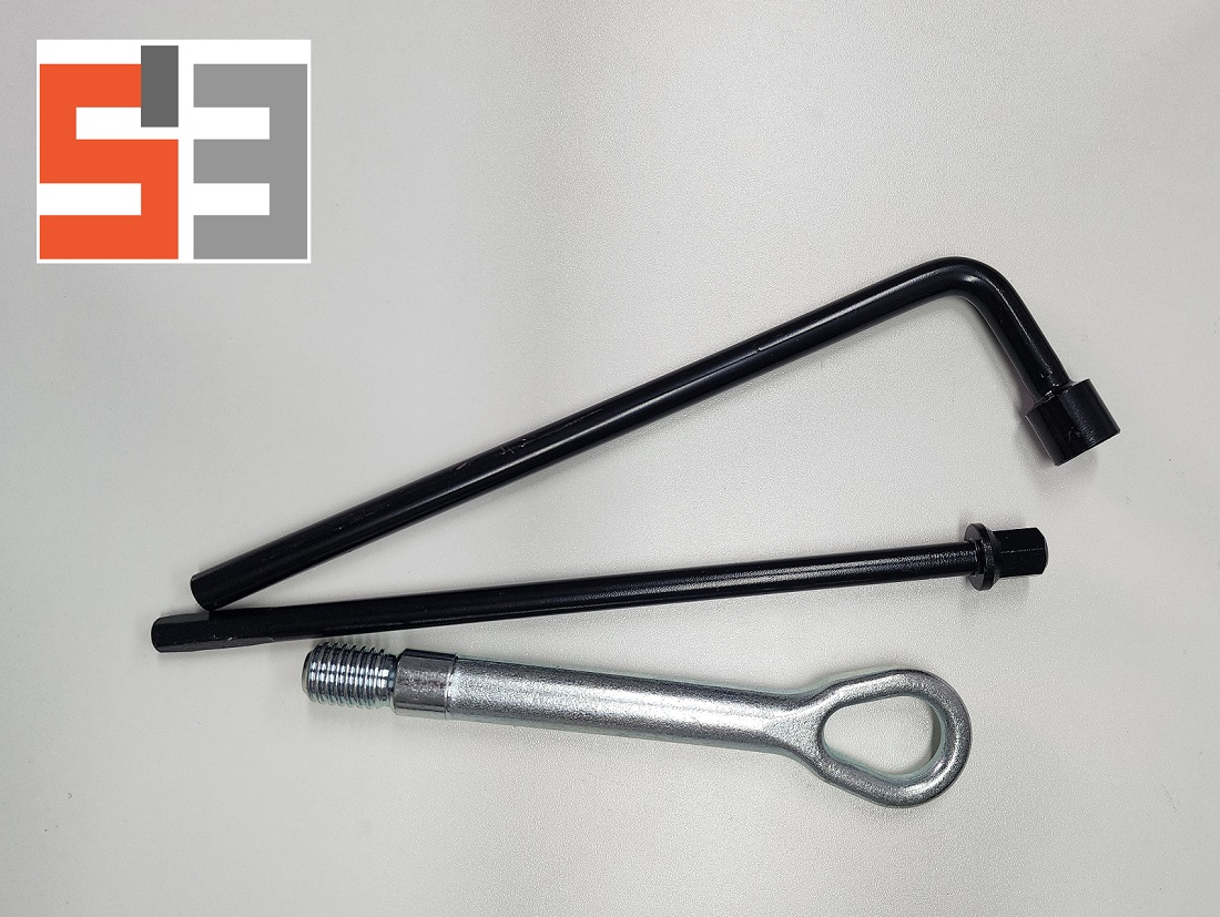 Perno de argolla de remolque de alta resistencia, gancho de remolque de automóvil, accesorio de remolque de emergencia a bordo del vehículo