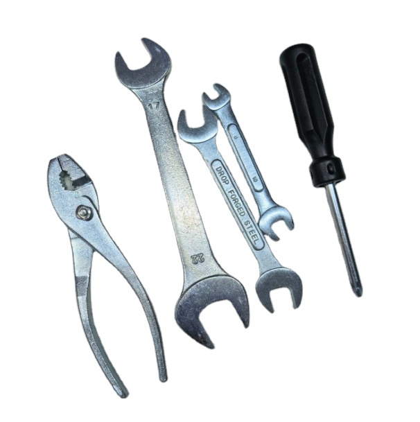 Kit de herramientas de emergencia para coche, juego de llaves de boca doble con alicates y destornillador, herramientas manuales de reparación de neumáticos de repuesto para vehículos